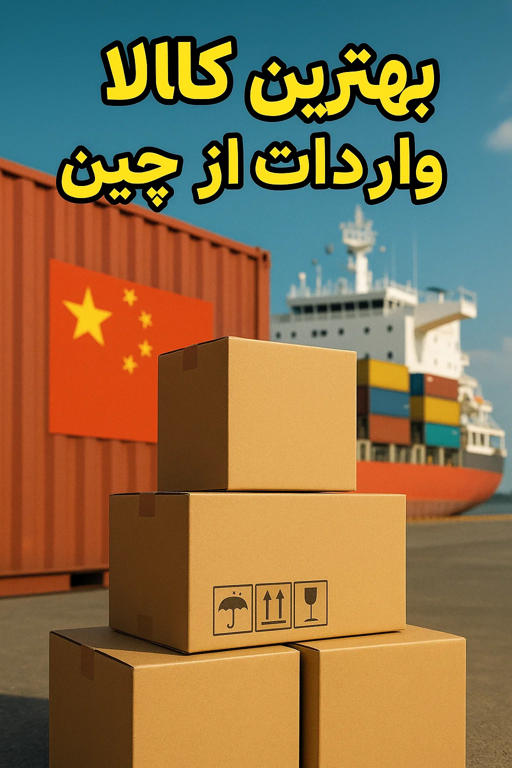 لیست پر سود ترین کالاها برای واردات از چین