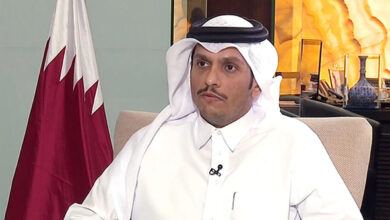 دیدار نخست وزیر قطر با رهبران حماس با محوریت موضوع آتش‌بس در غزه
